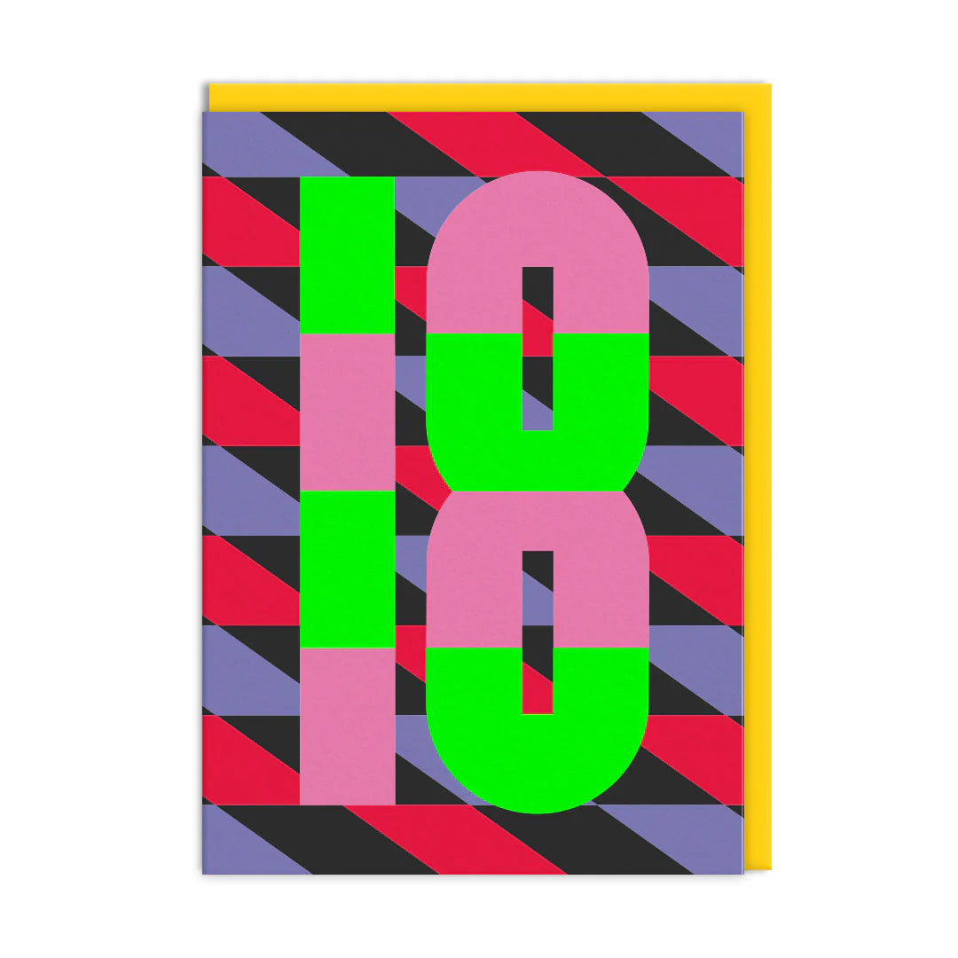 18 Birthday Card