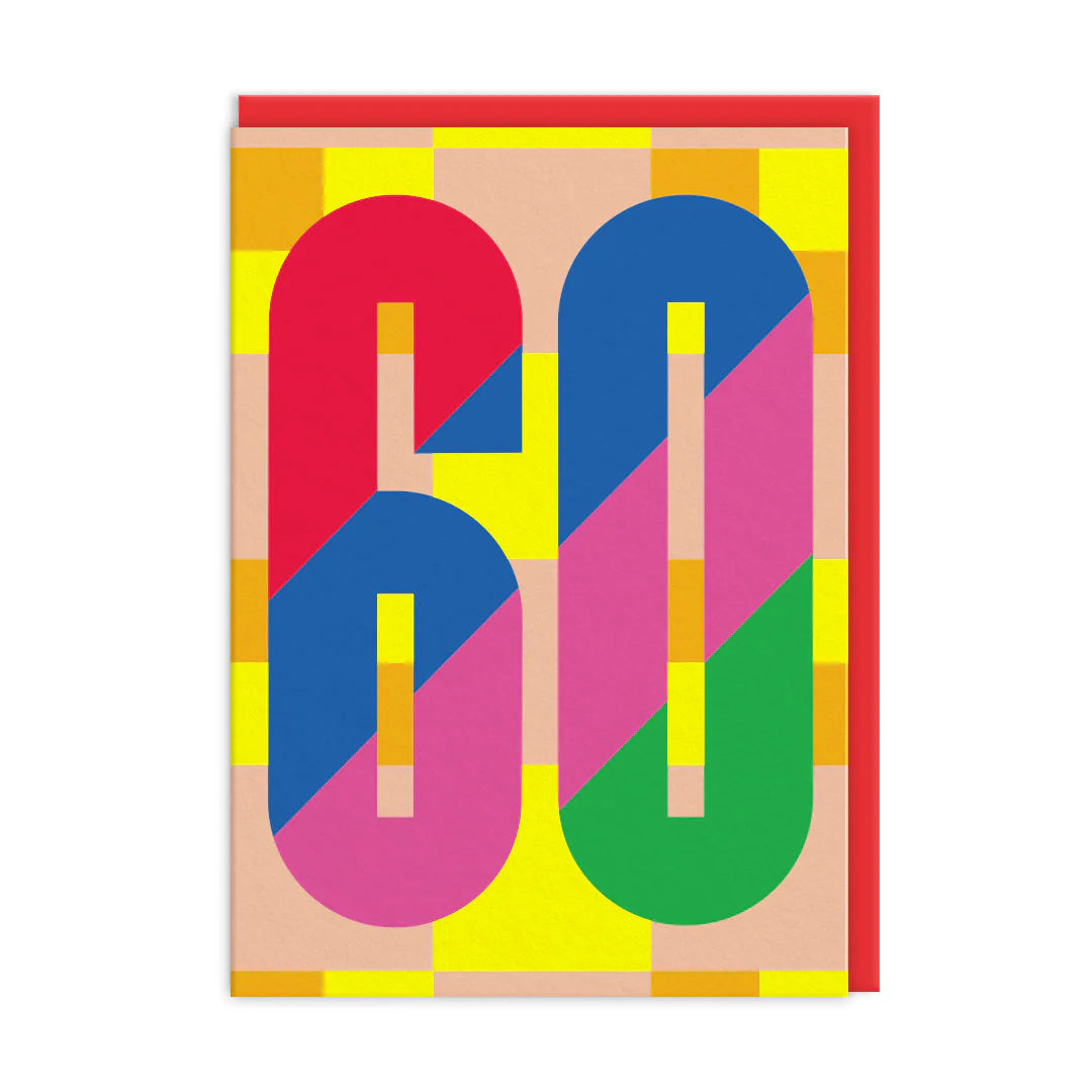 60 Birthday Card