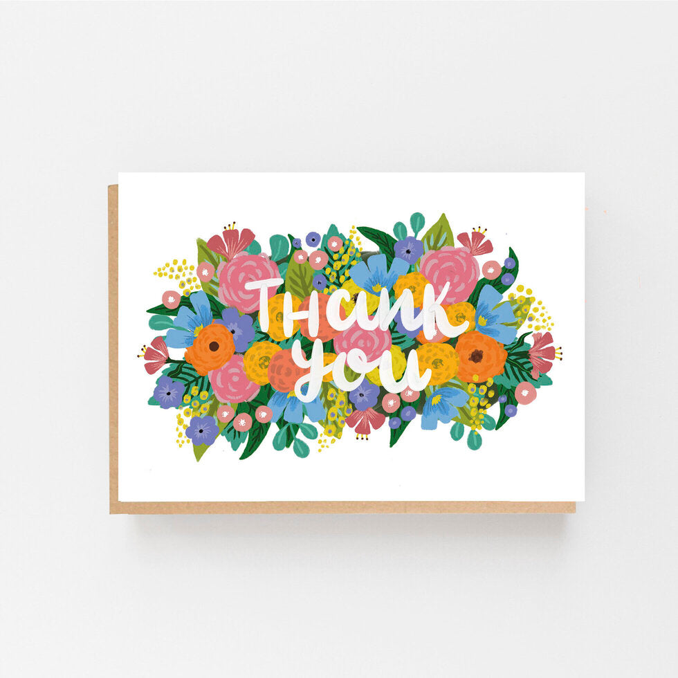 Thank You - Floral Vintage
