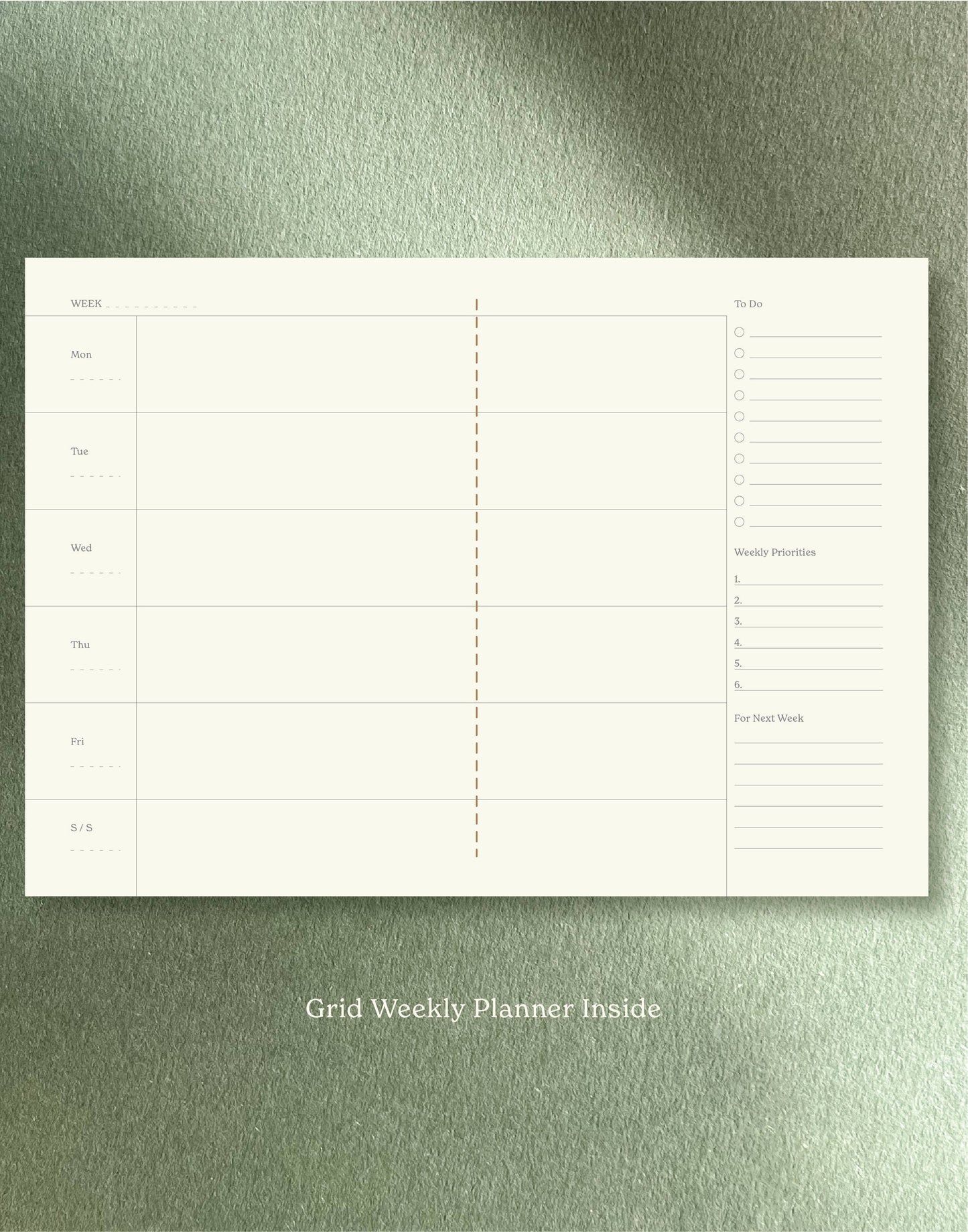 Grid Weekly Planner