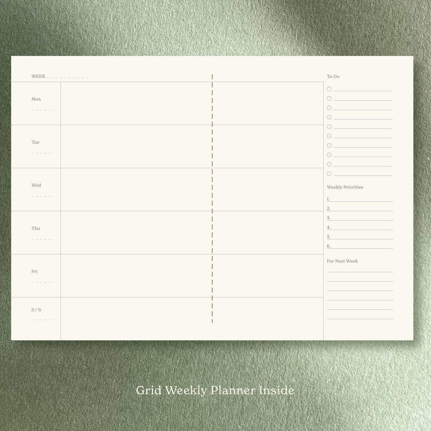 Grid Weekly Planner