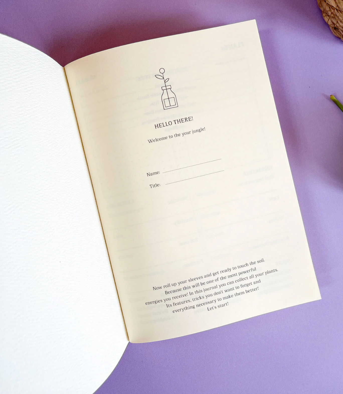 Plants Care Journal