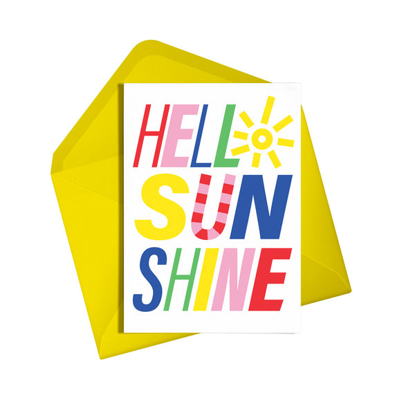Hello Sunshine card