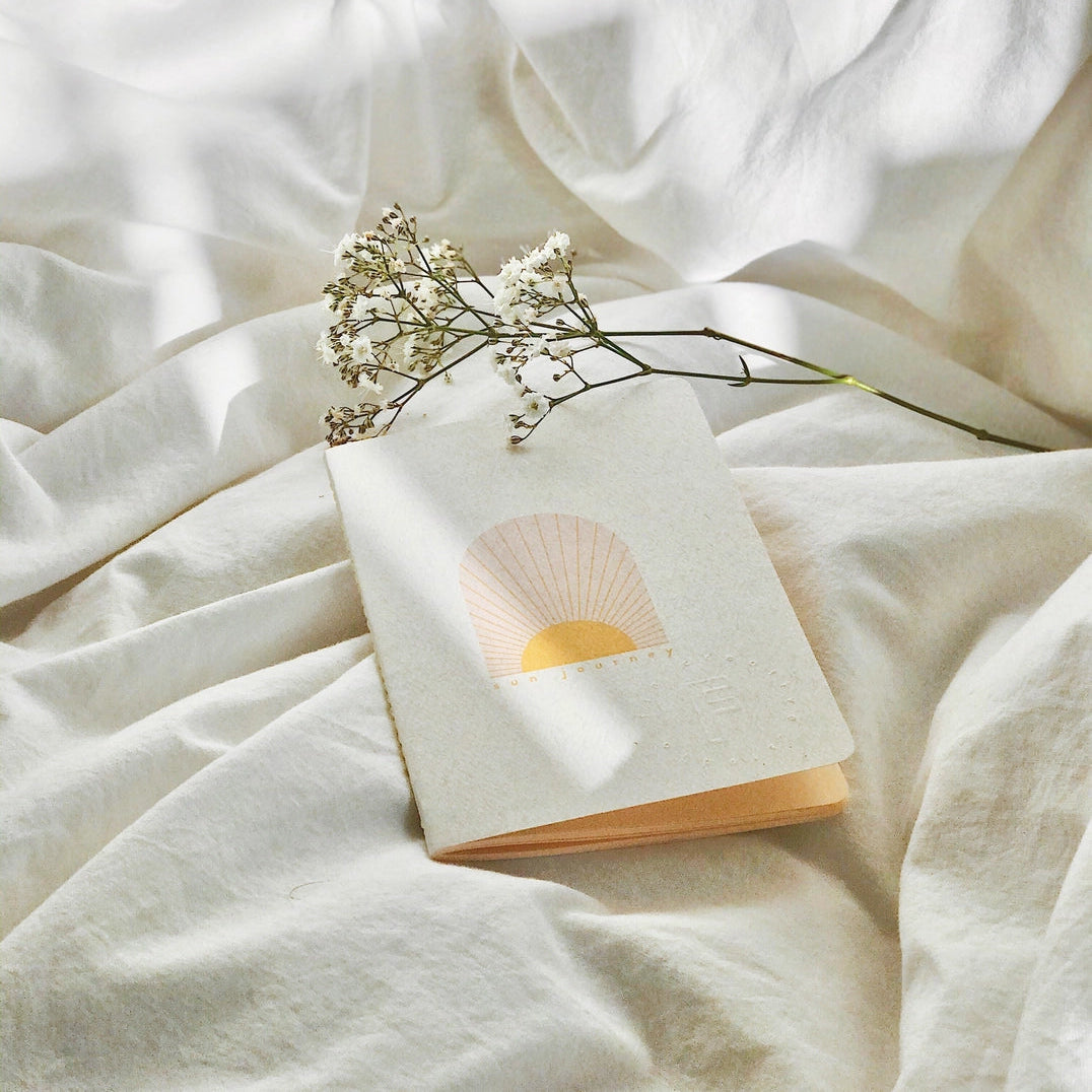 Sun notebook - A6, Plain pages