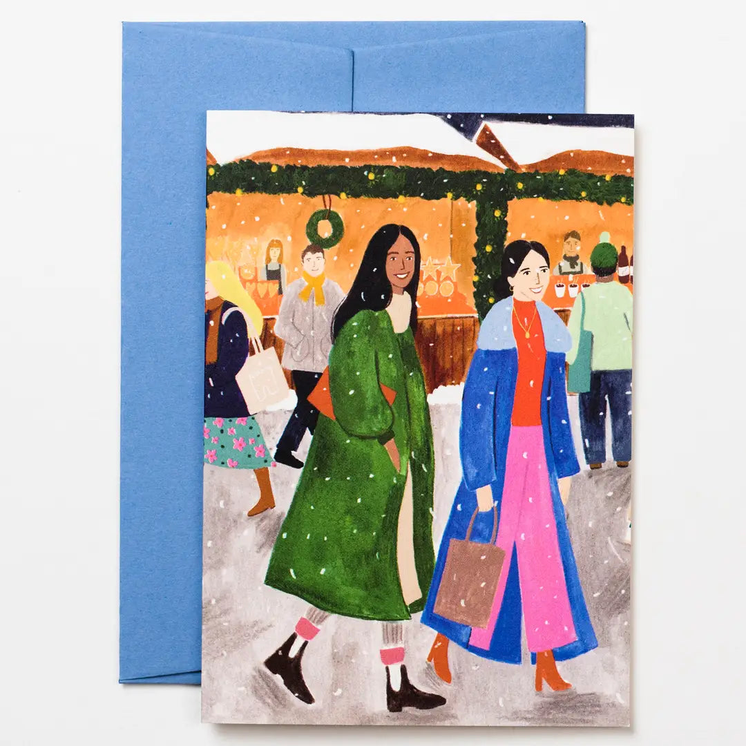 Christmas Market Card
