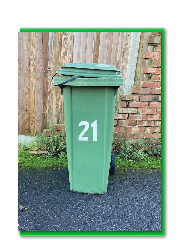 It's Bin ages 21 Birthday card