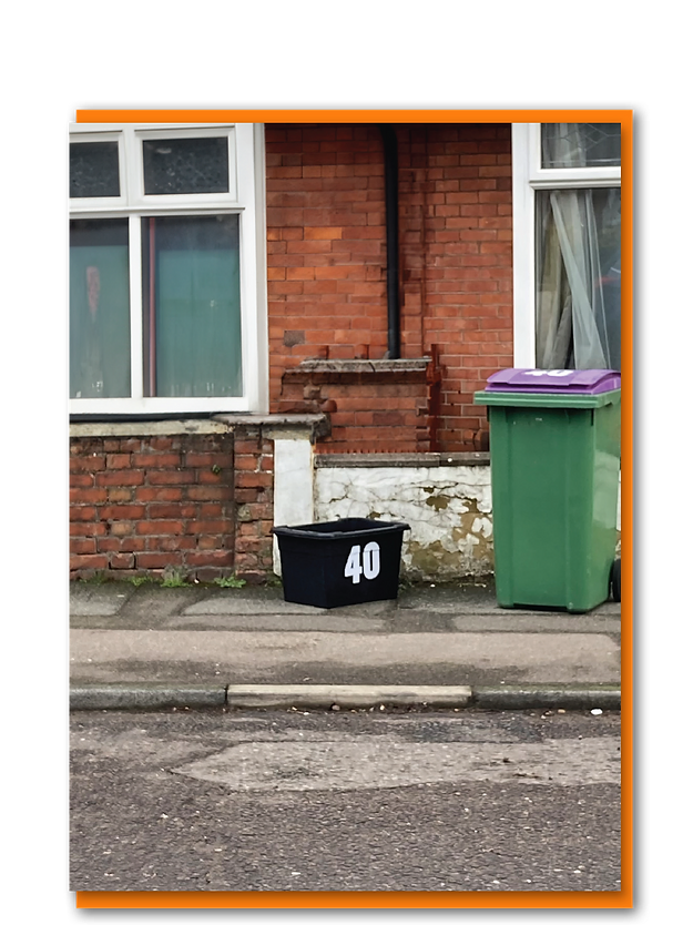 It's Bin ages 40 Birthday card