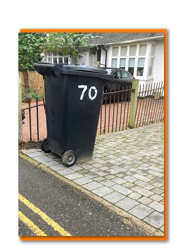It's Bin ages 70 Birthday card