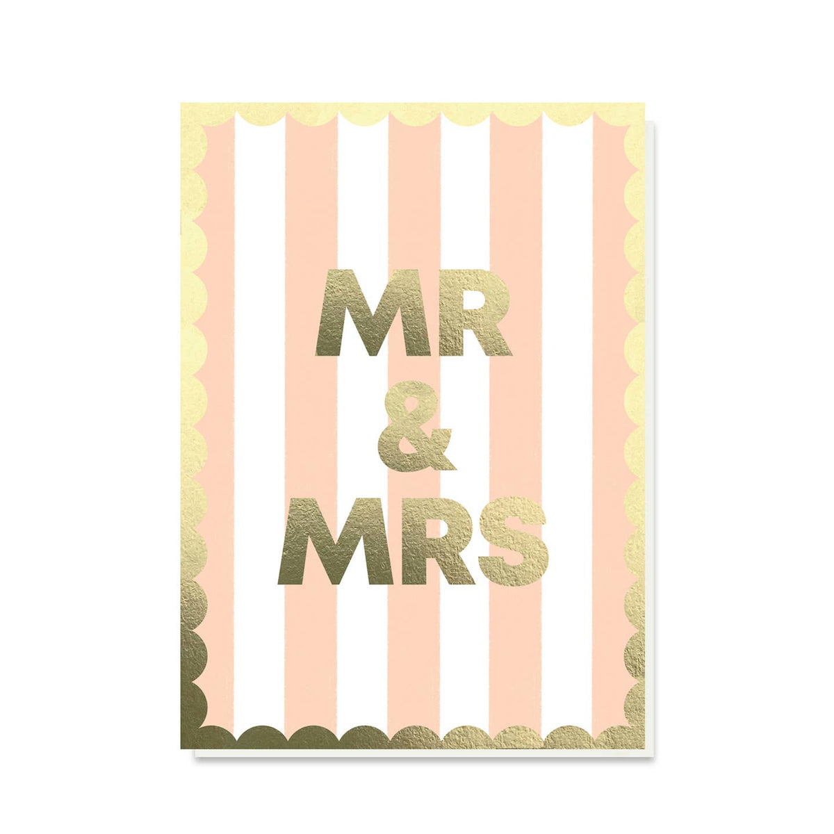 Mr & Mrs card