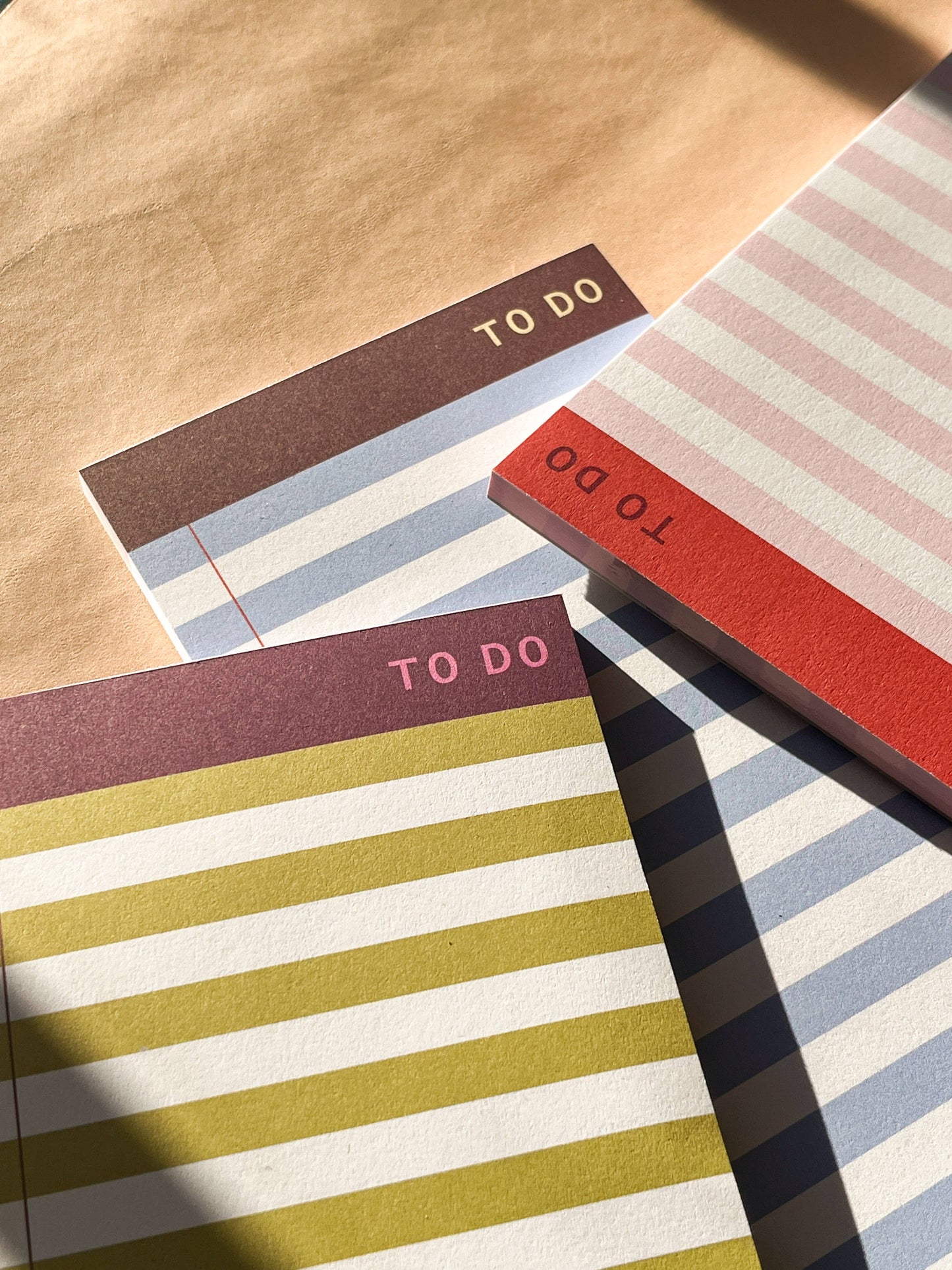 Striped To-Do List Pad
