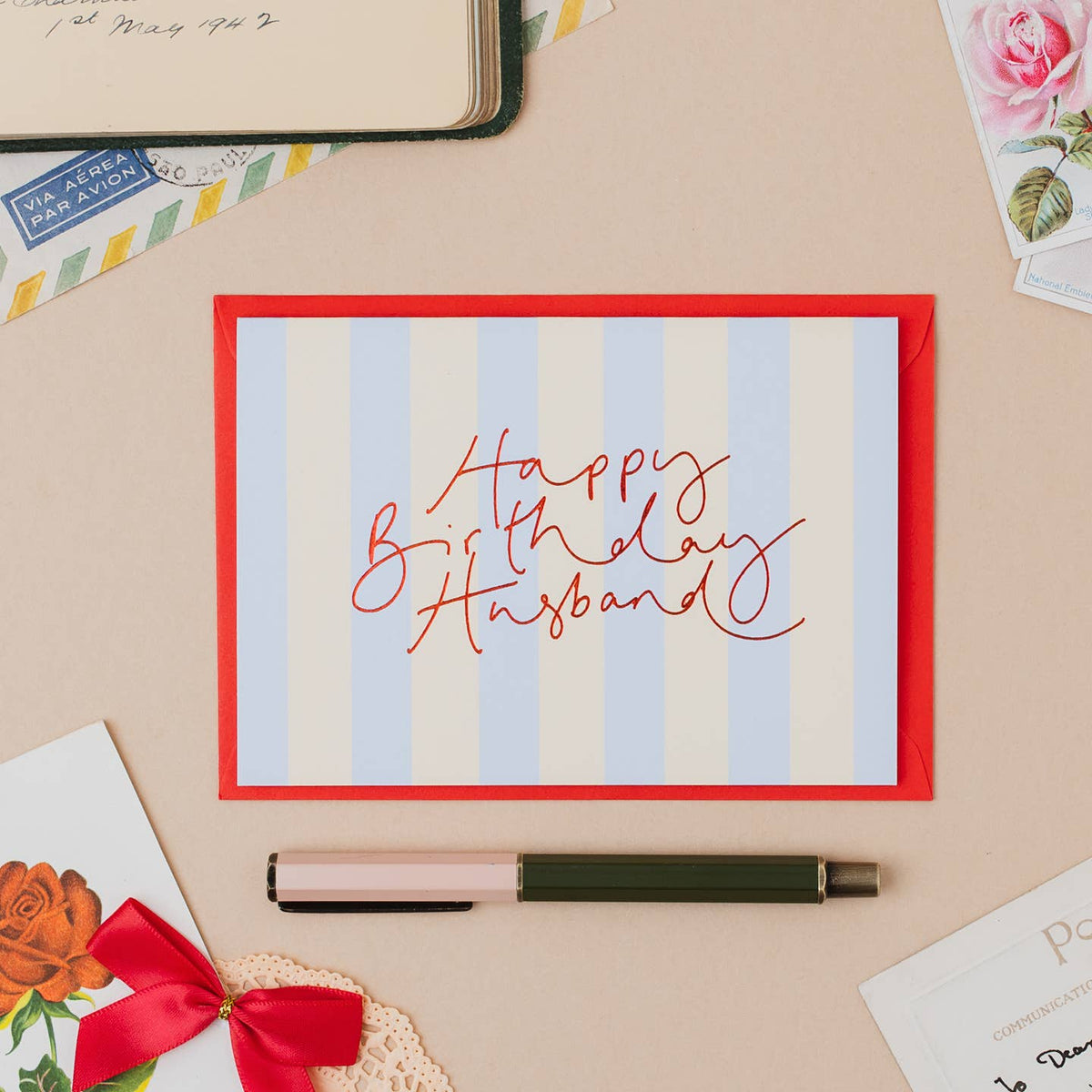 Happy Birthday Husband card