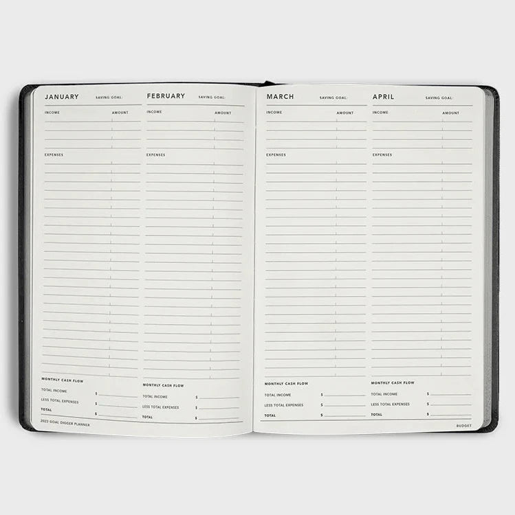 MiGoals 2026 Goal Diary Classic - 3 colours