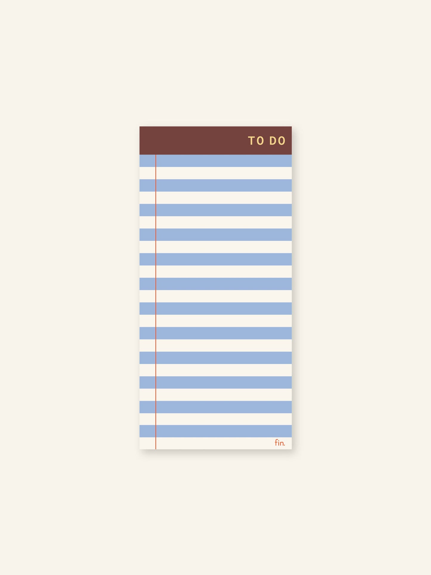 Striped To-Do List Pad