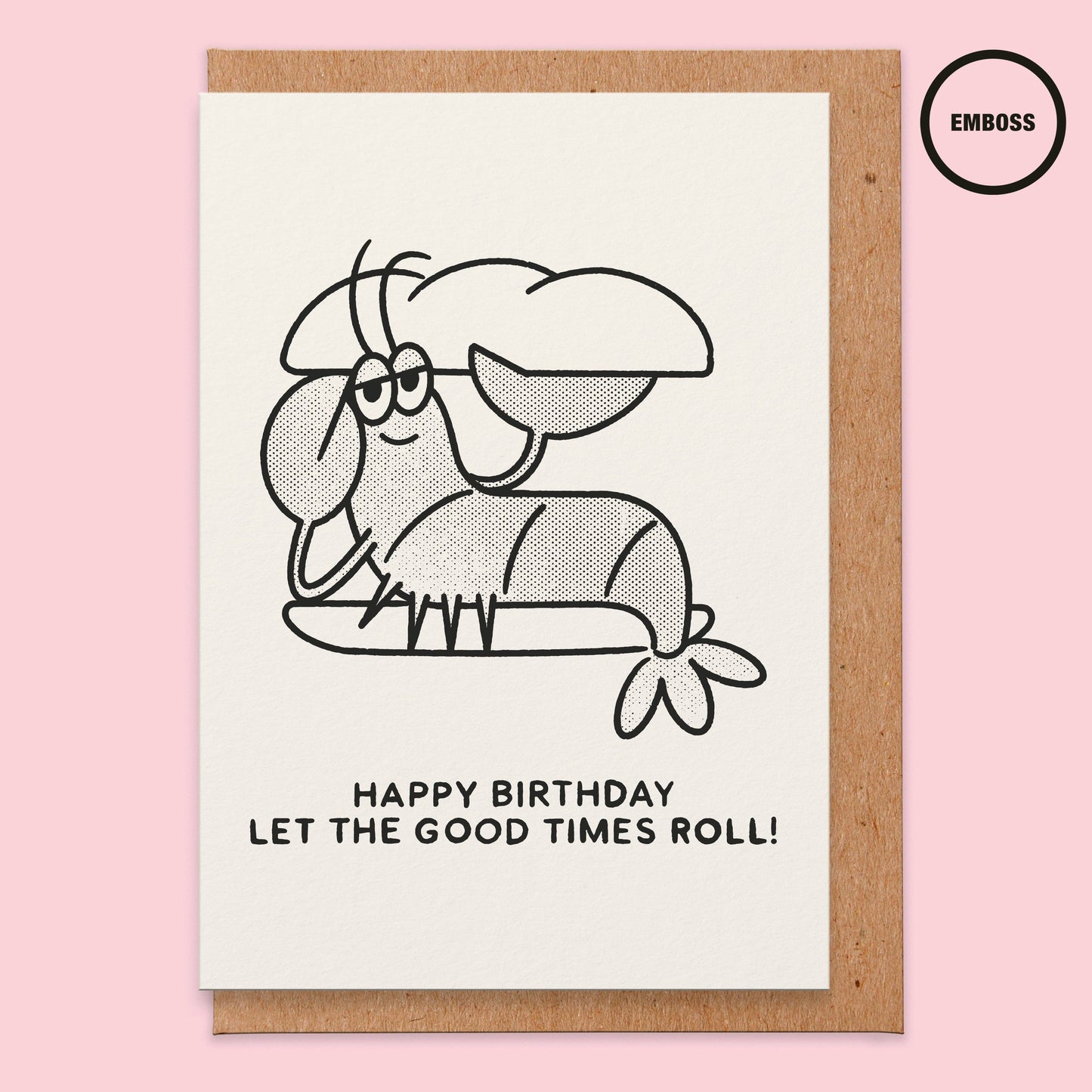 Lobster Roll Birthday Card By Steve Gavan