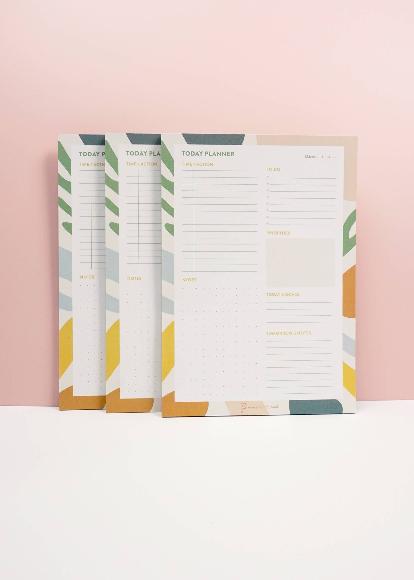 A5 Daily Planner Pad