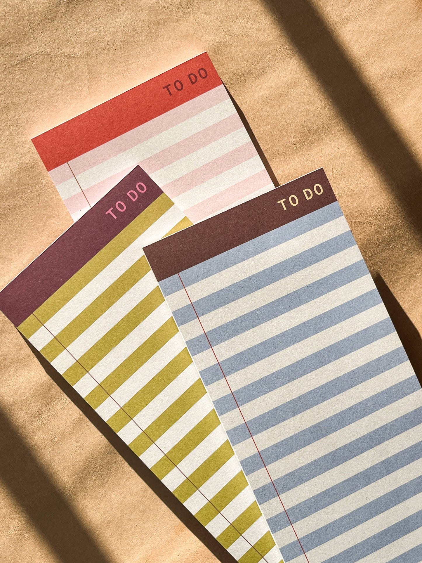 Striped To-Do List Pad