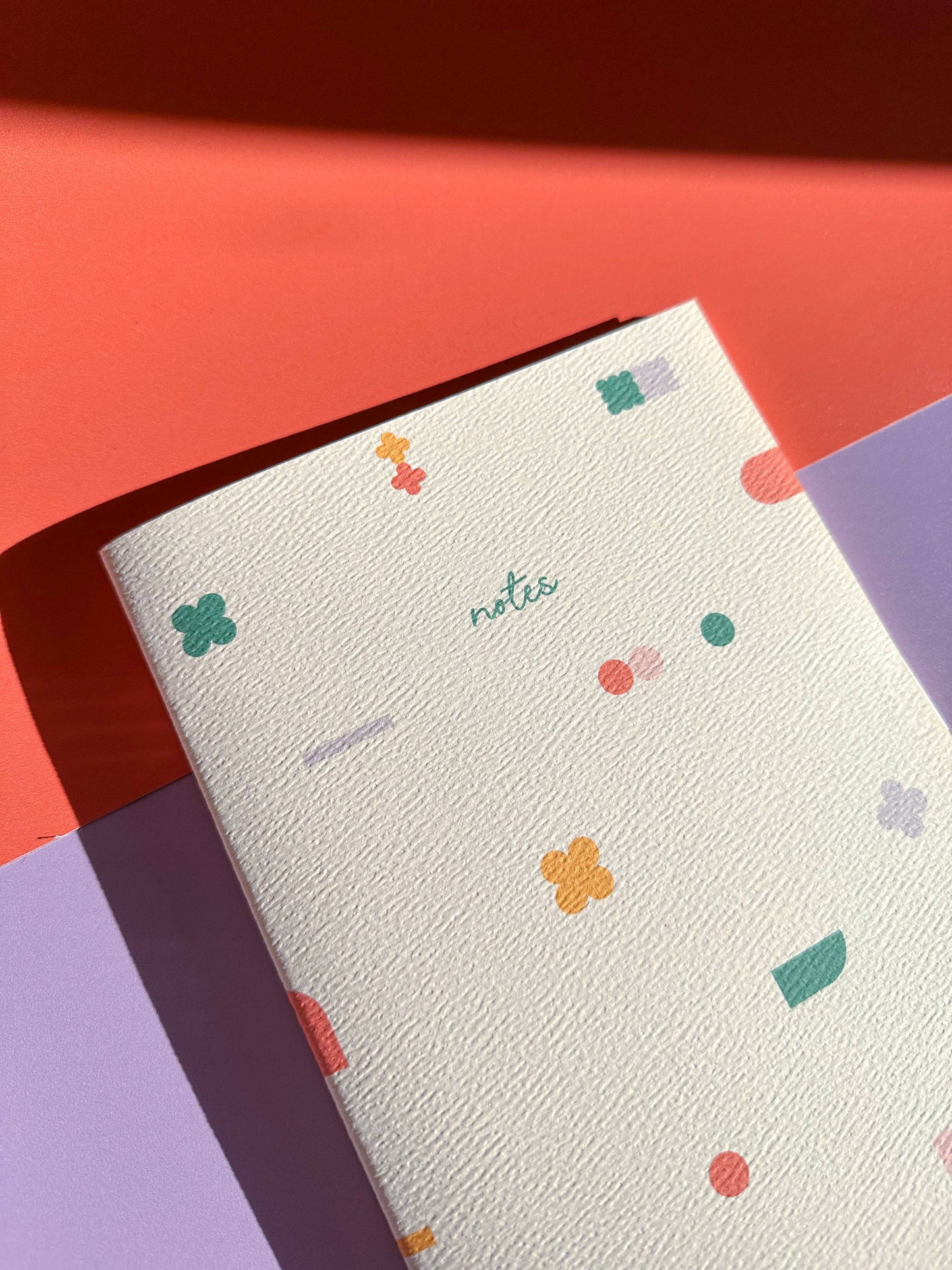 Minimal Shaped Patterned Notebook