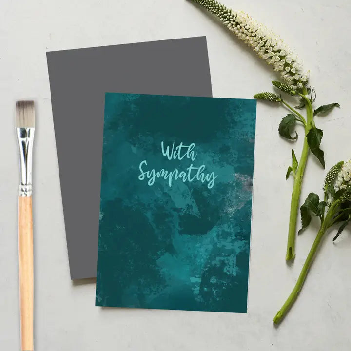 With Sympathy Greeting Card