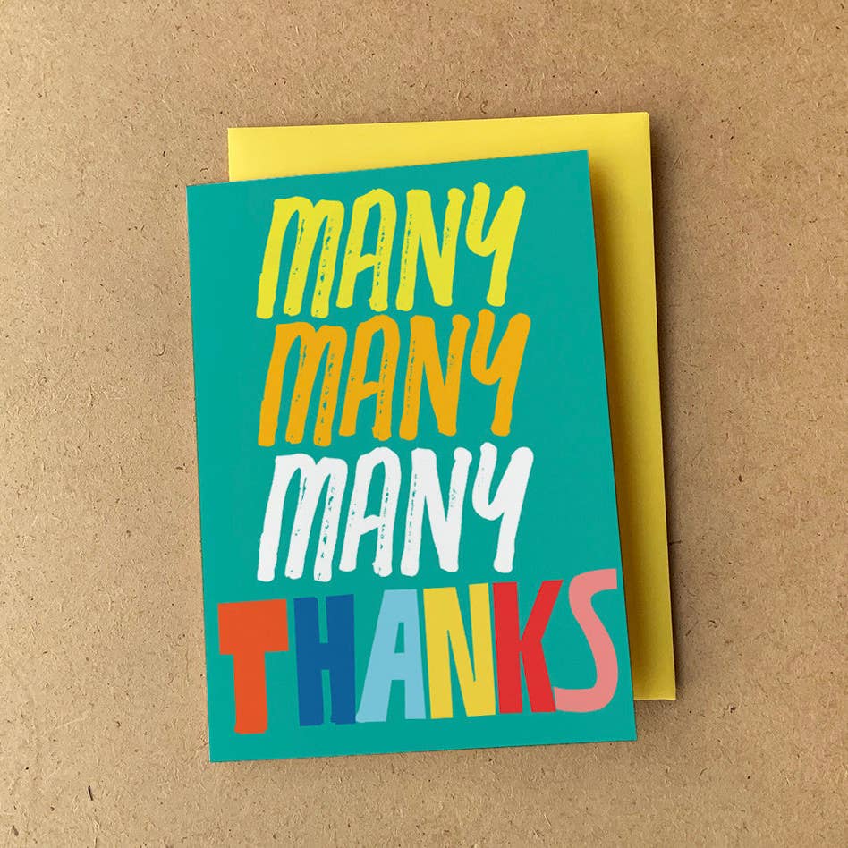 Many Thanks