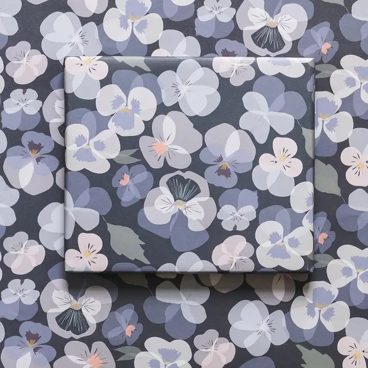 Pansy Wrapping Paper