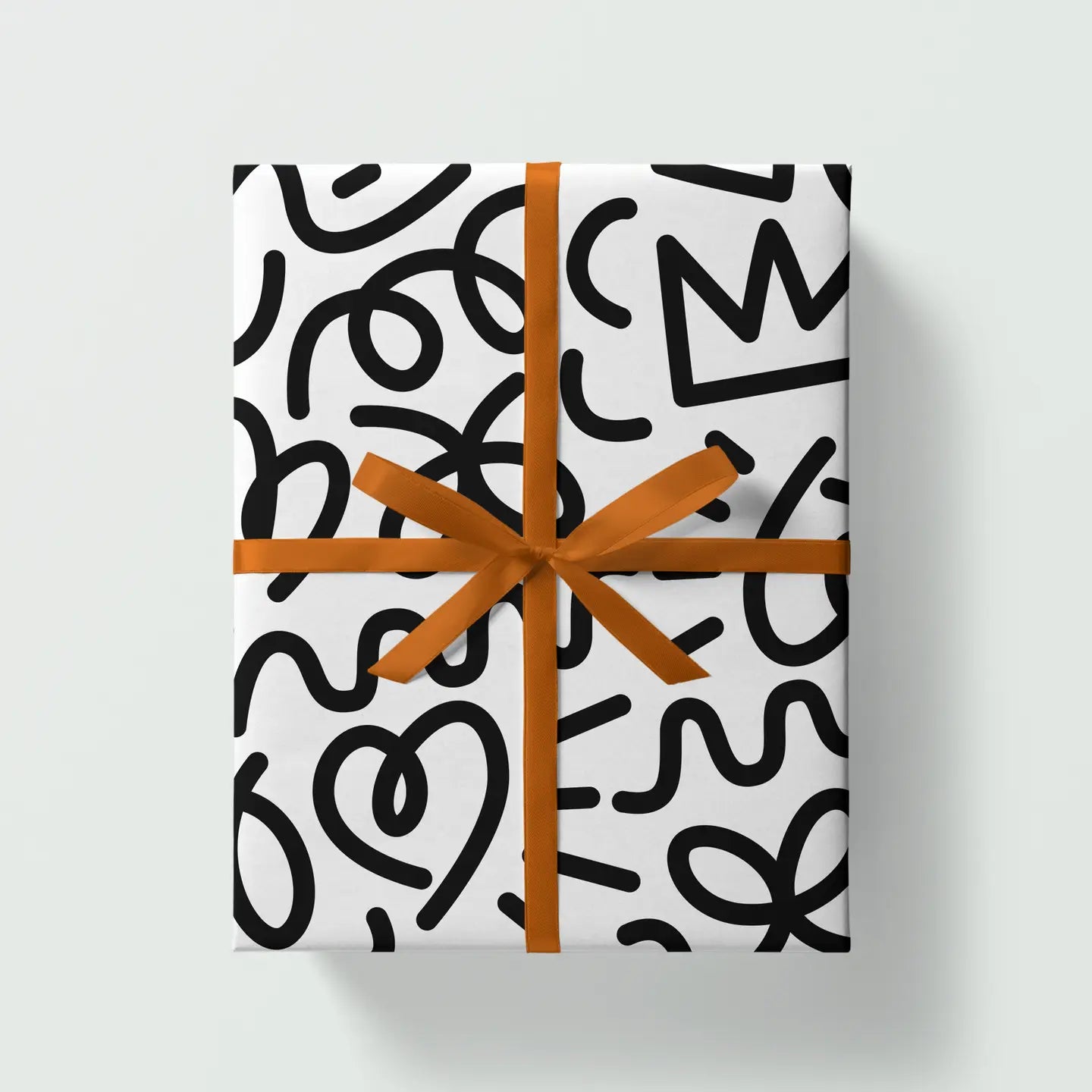 Party Doodle Wrapping Paper sheet