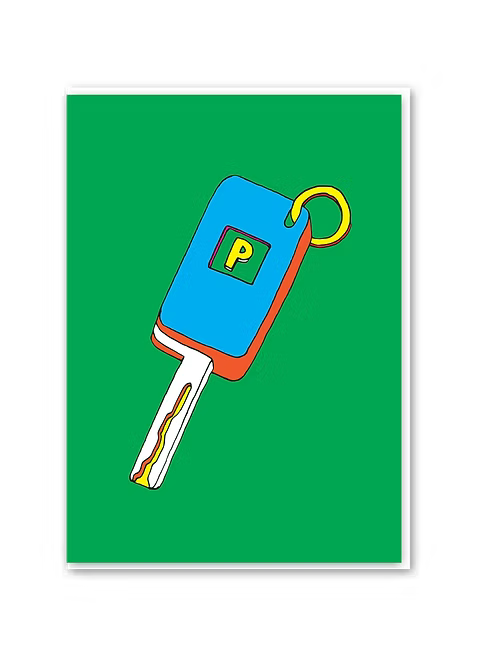 Passed Car Key card