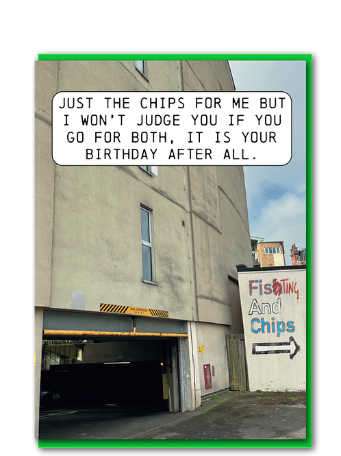 Fisting & Chips card