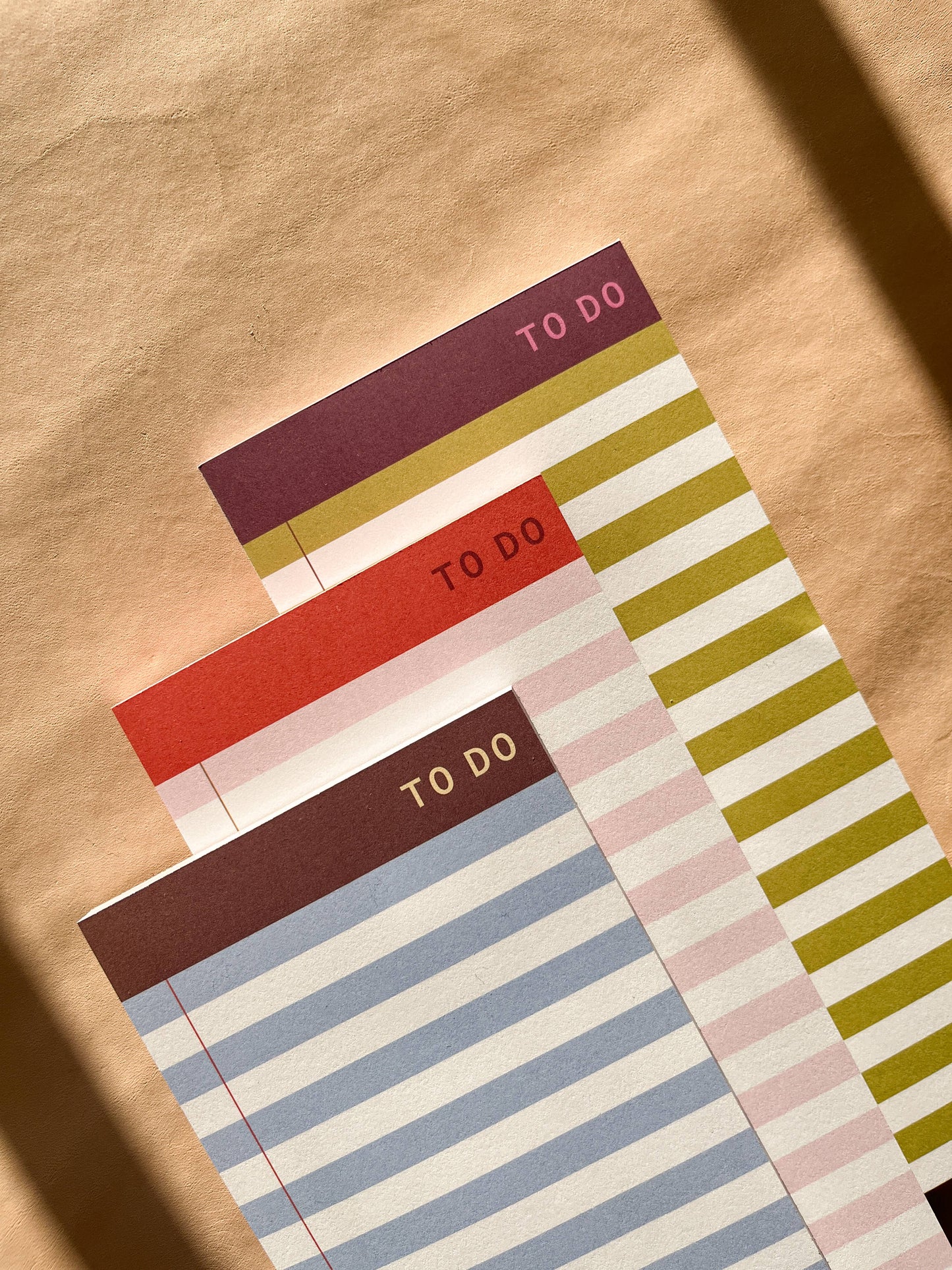 Striped To-Do List Pad
