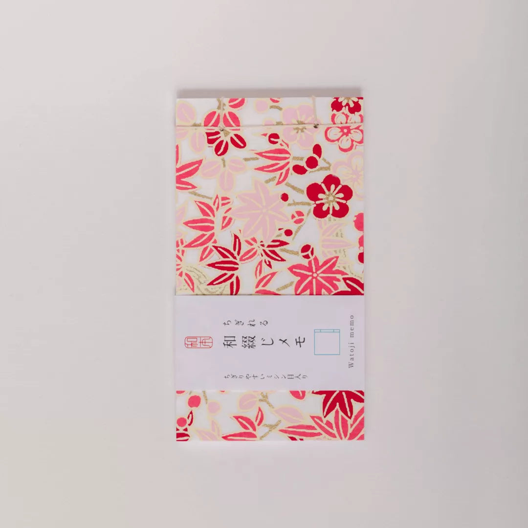 Watoji Memo Pad - Floral