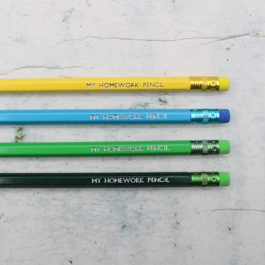 Printed Pencil - My Homework Pencil