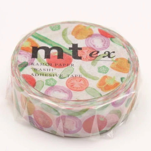Summer Vegetable Washi Tape