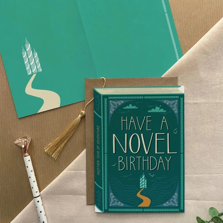 Novel Birthday Card