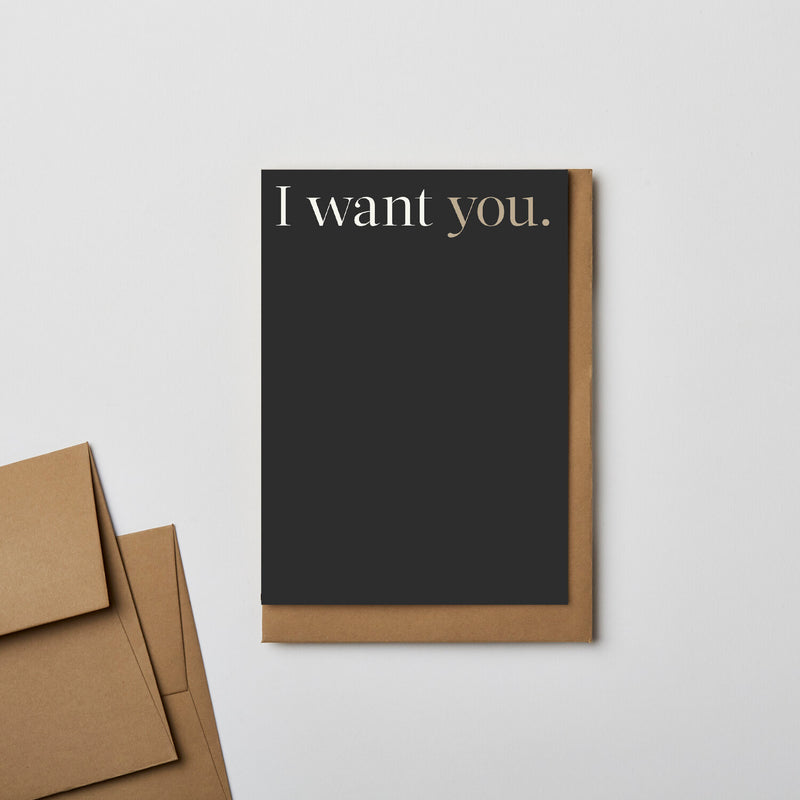 I Want You