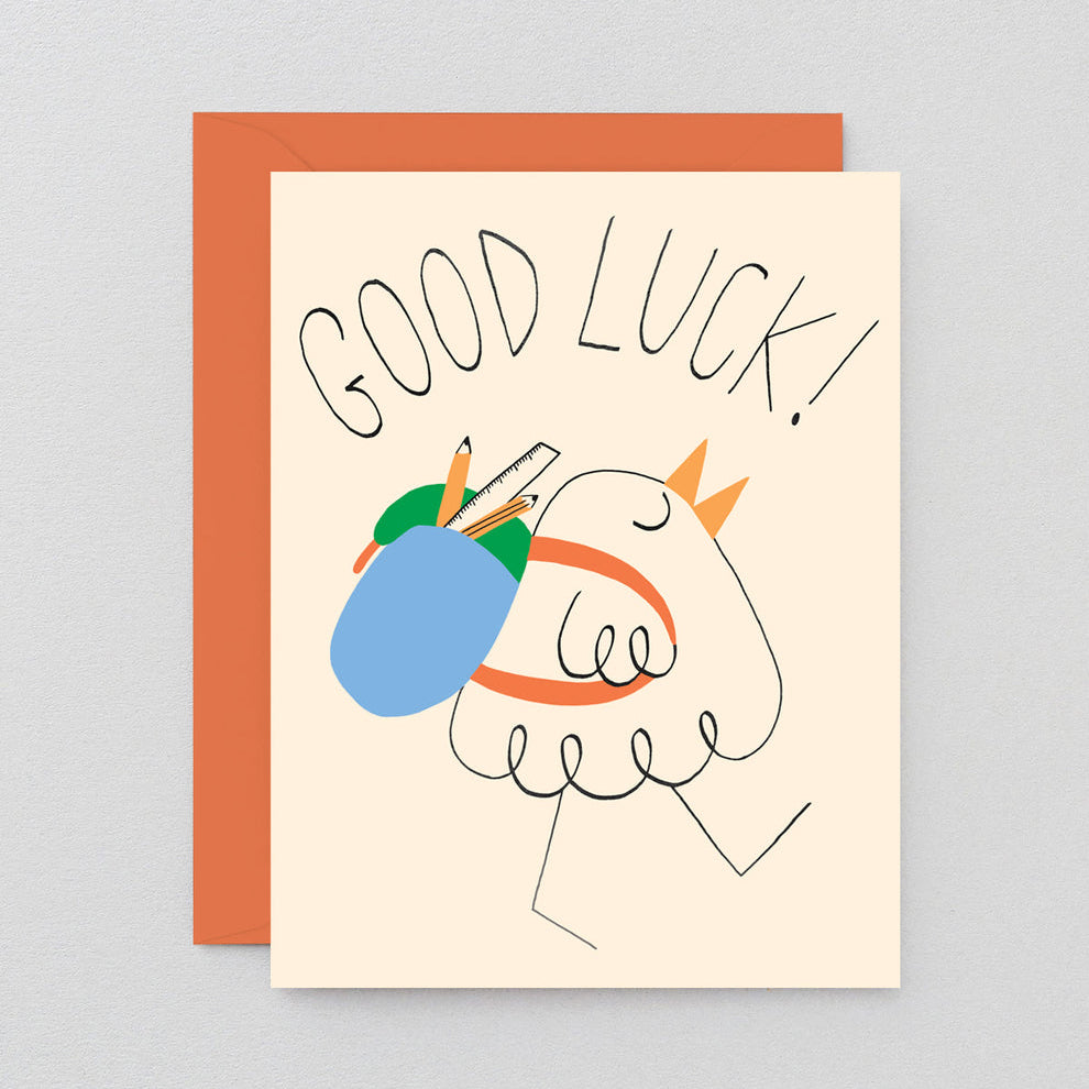 Good Luck! School Card