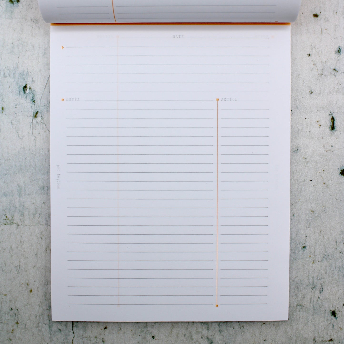 A Rhodia Meeting Pad from the Pencil Me In stationery shop.