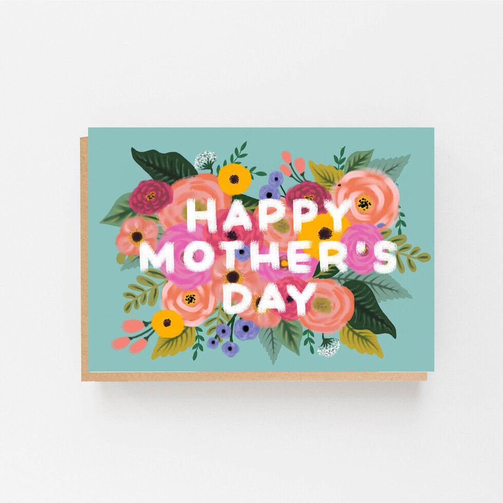 Happy Mother's Day - Aqua