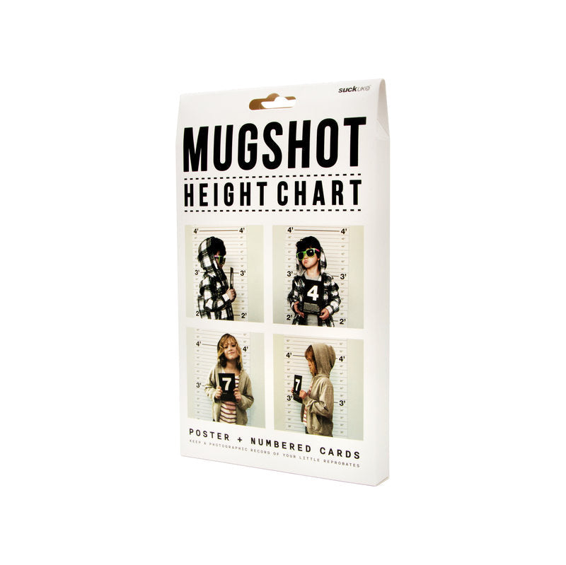 Mugshot Height Chart