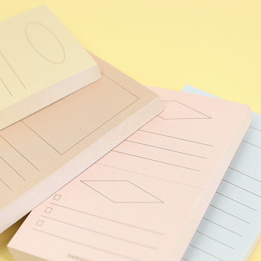 Make a memo pad - 2 colours