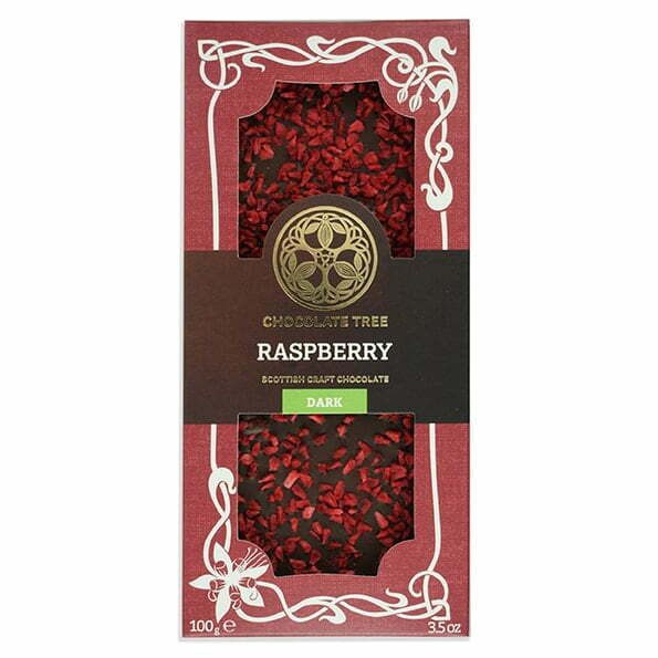 Chocolate Tree 100g Bar - Raspberry