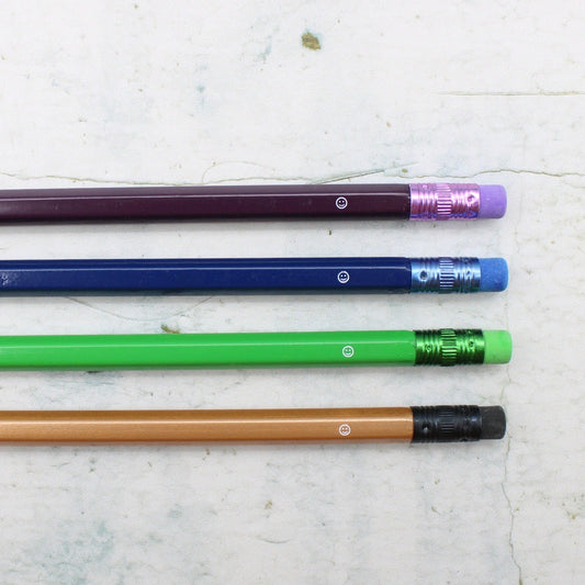 Printed Pencil - Smiley emoji