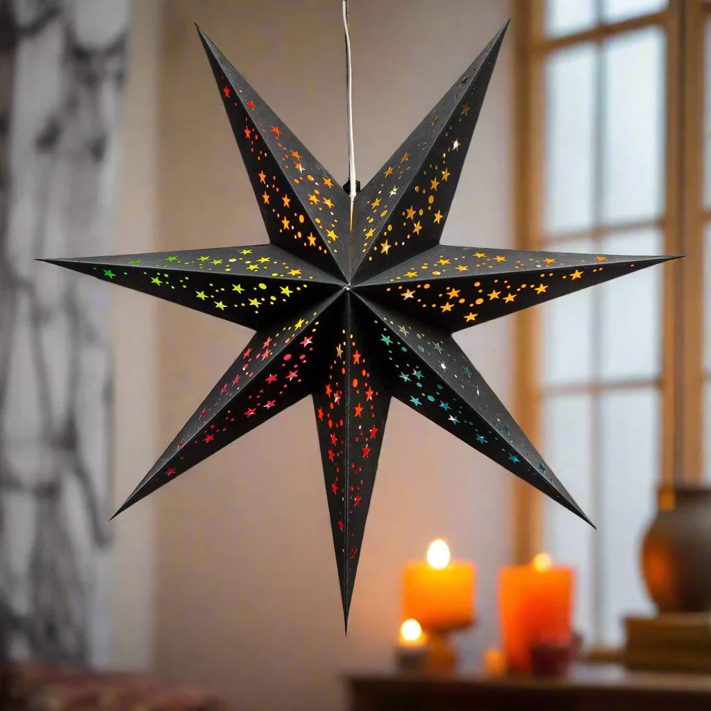 Paper Star Lantern -Venus Black