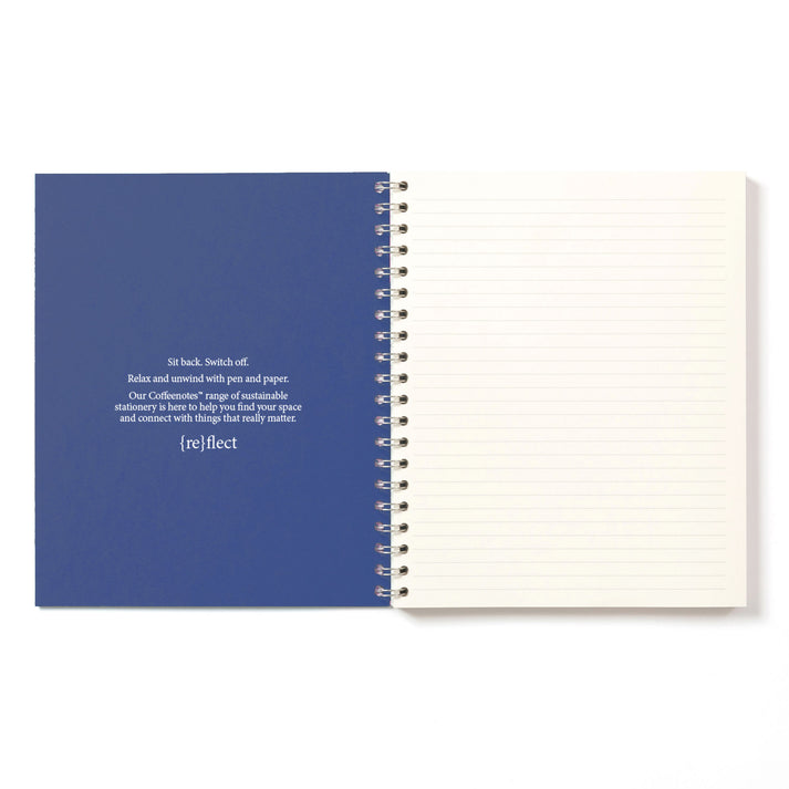 A Cobalt Blue Notebook from the Pencil Me In stationery shop.