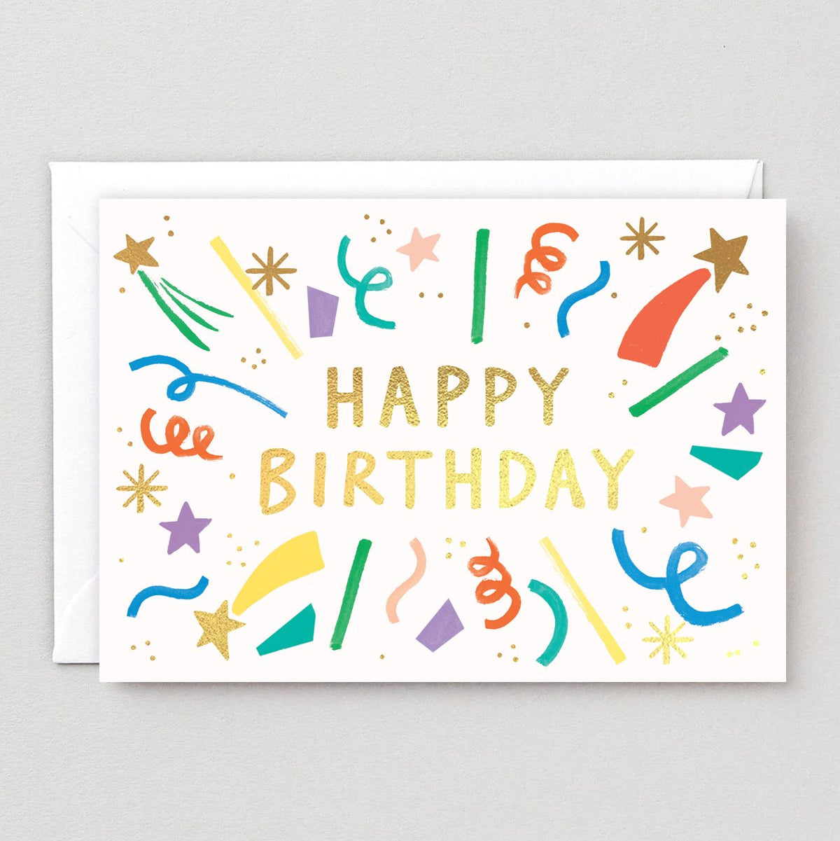Happy Birthday Burst Card