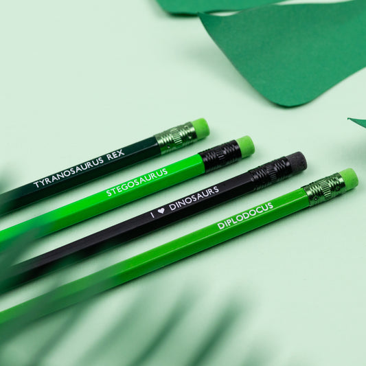 Dinosaur Pencils Set