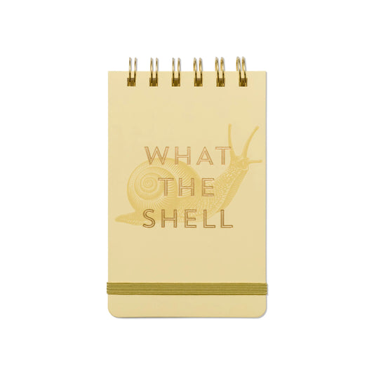 What the shell snail notepad from the Pencil Me In stationery shop.