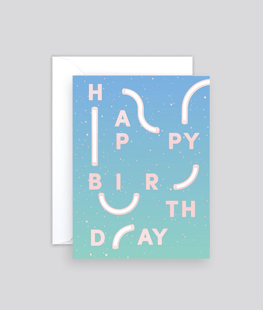 Happy Birthday - Mini Card