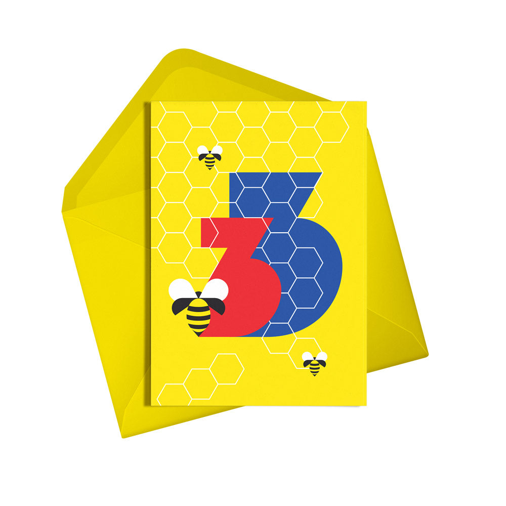 Three bees