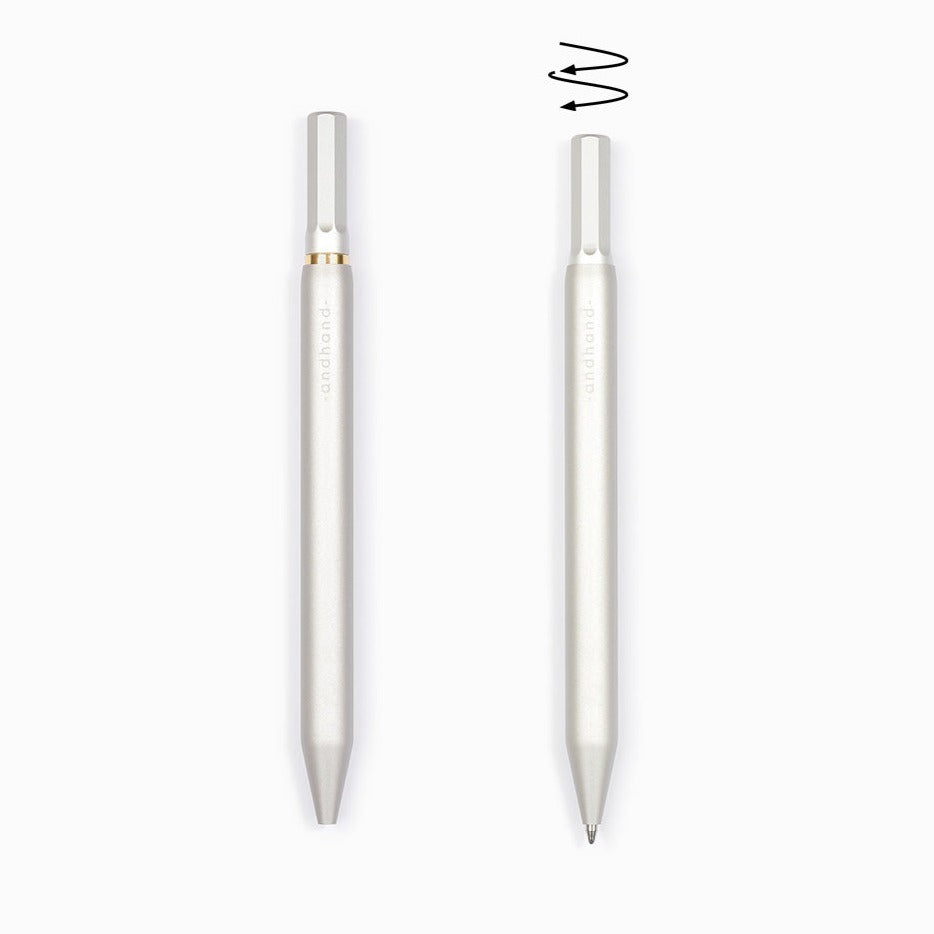 Method pen in silver from the Pencil Me In stationery shop