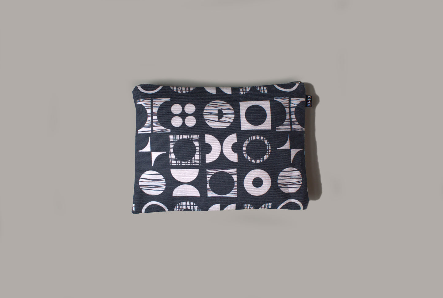 Grey Shapes Pencil case and Pouches