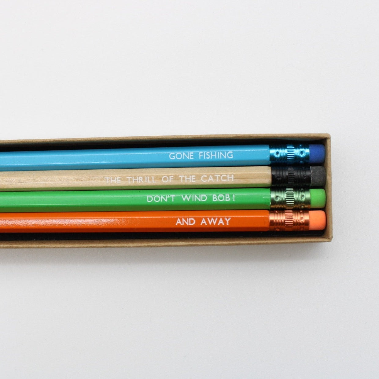 Gone Fishing pencil set
